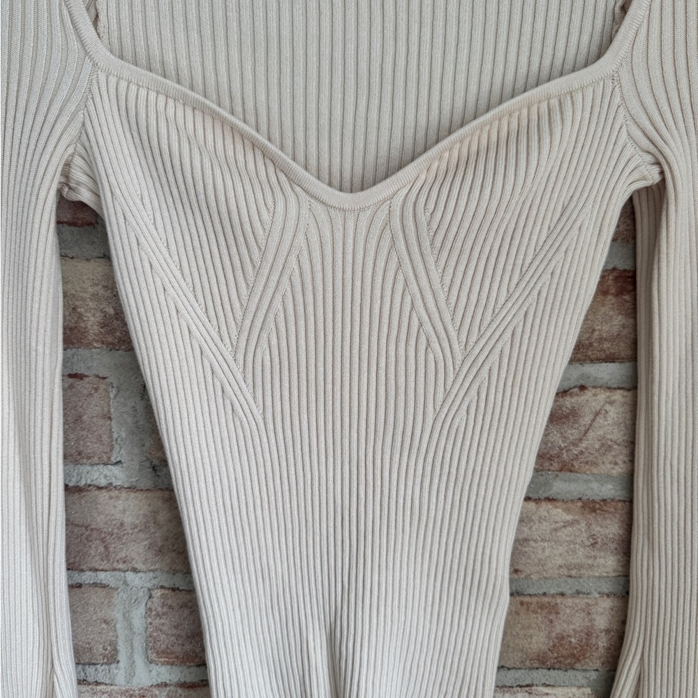 NWOT Rib-Knit Sweater - Picture 4 of 7